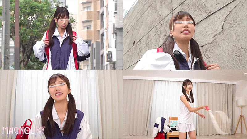 『美尻でデカ尻なアスリート女子限定！1cmだけ挿入ディルド空気イスに挑戦！』はにかむ笑顔が素敵なソフトテニス部JDが挑戦☆大股開いて挿入開始！感度が良すぎて連続絶頂！潮吹きを止められず一面水浸し！【街角素人モニタリング♯ゆいな♯21歳♯大学生】