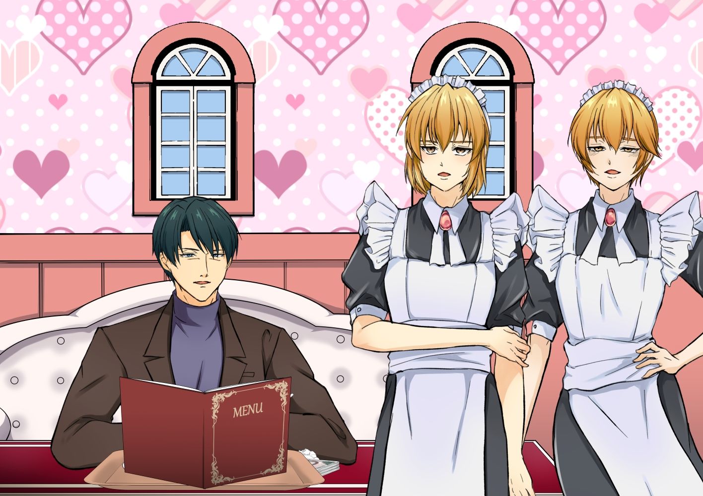 【ボイスコミック版】欲情メス堕ち息子 お父様にメイド教育されるハナシ