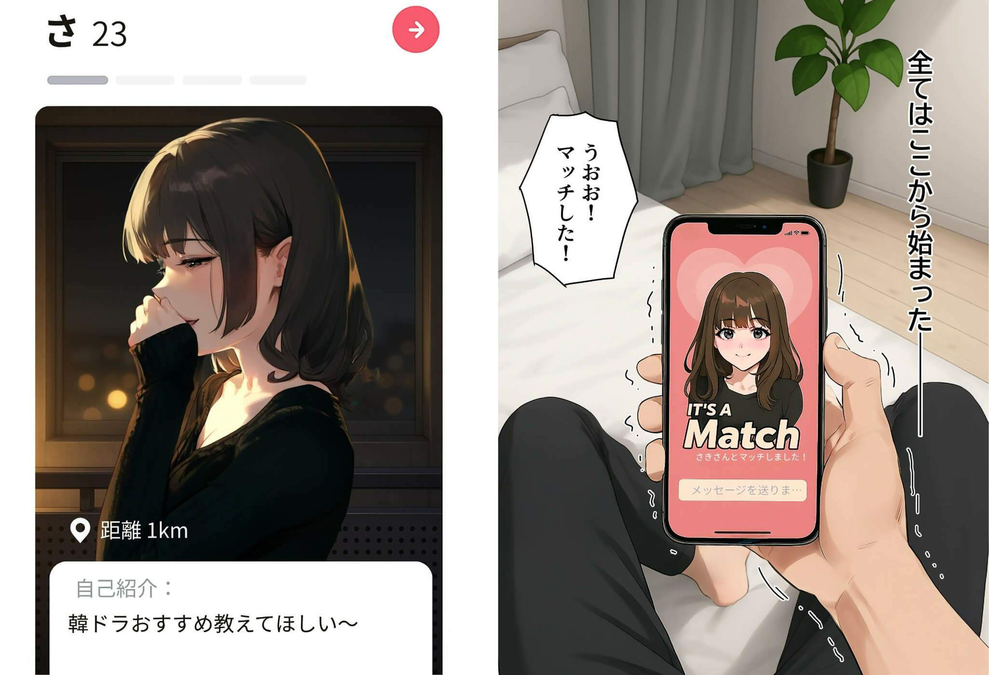 【実話】童貞マチアプ体験記！冴えないエンジニア（23）が愛を証明するまでwww