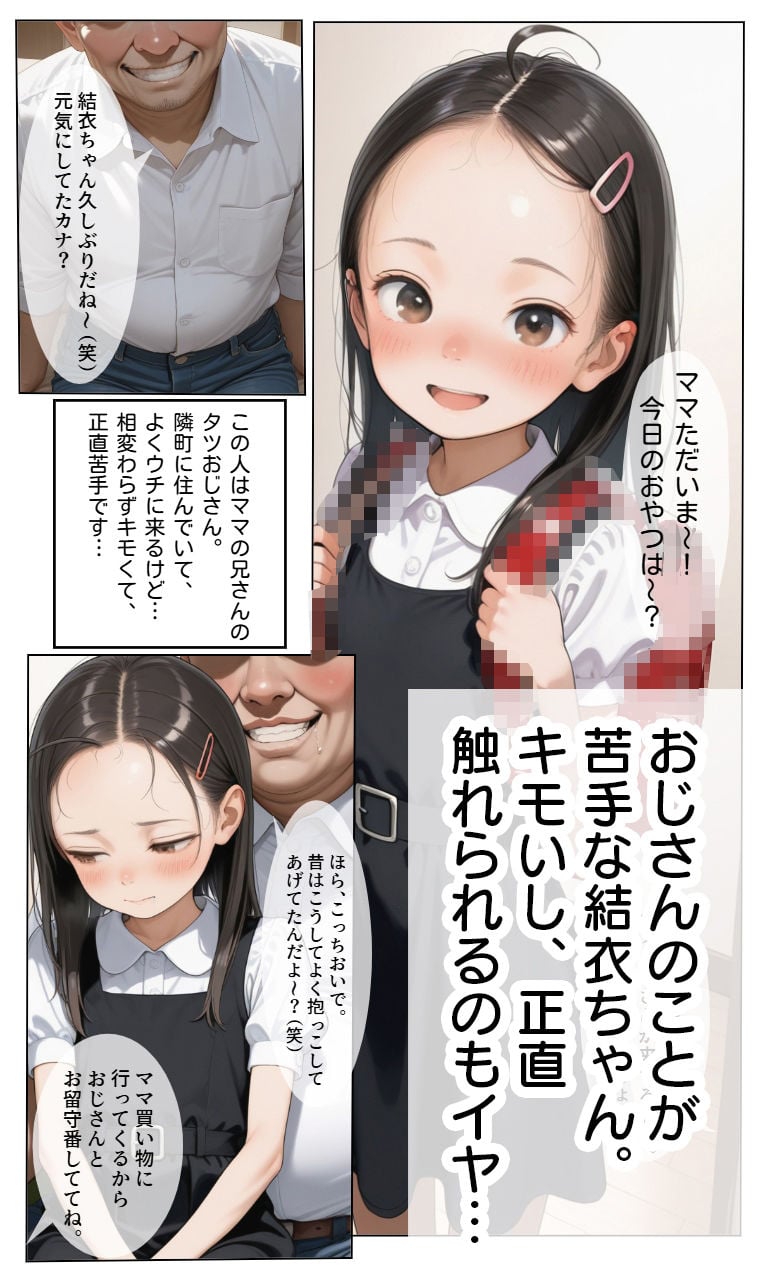 結衣ちゃんは、キモいおじさんの言いなりです。
