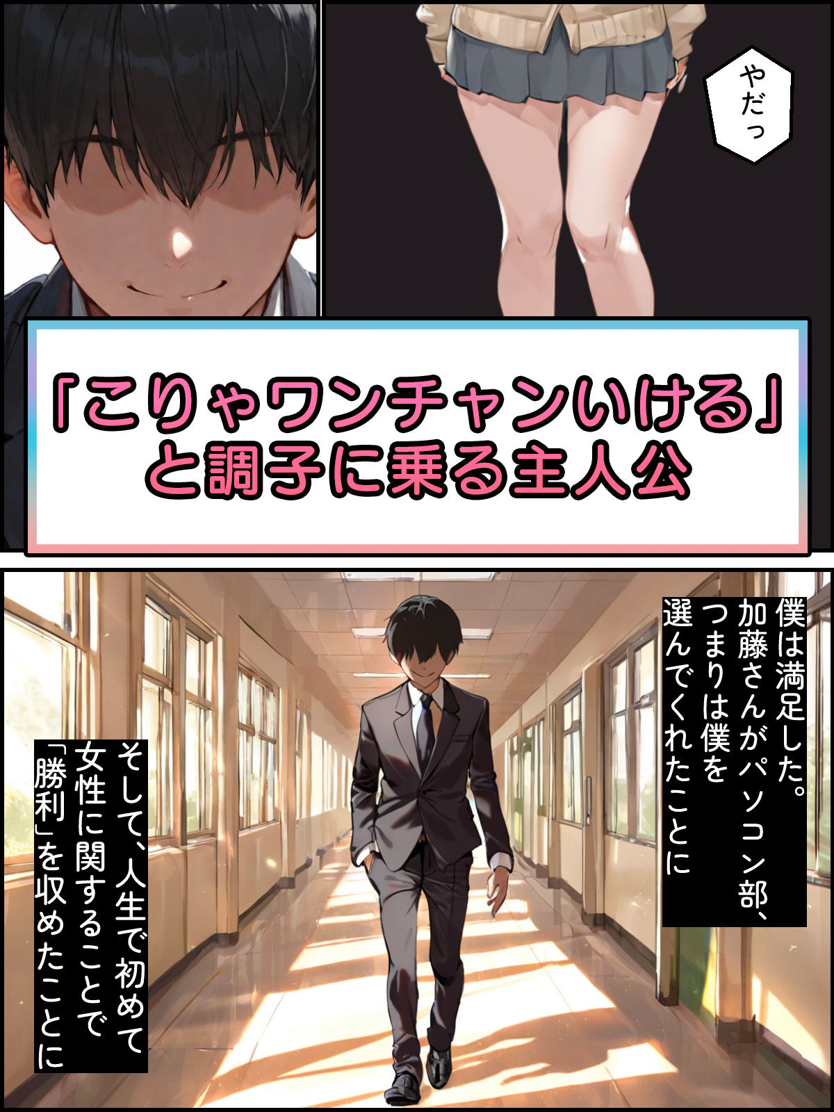パソコン部の癖に身体100点な生徒をヤリチンに寝取られた