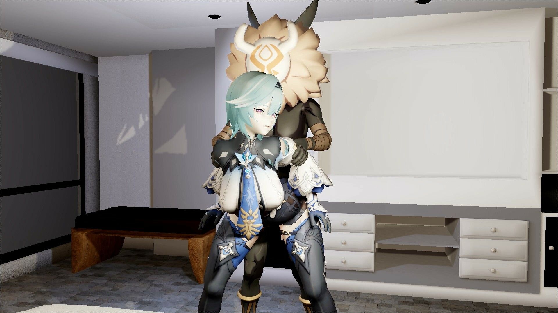 【ROMV286】原神エウルアとヒルチャールの部屋中出しセックス「ンギモヂィィーーー！」