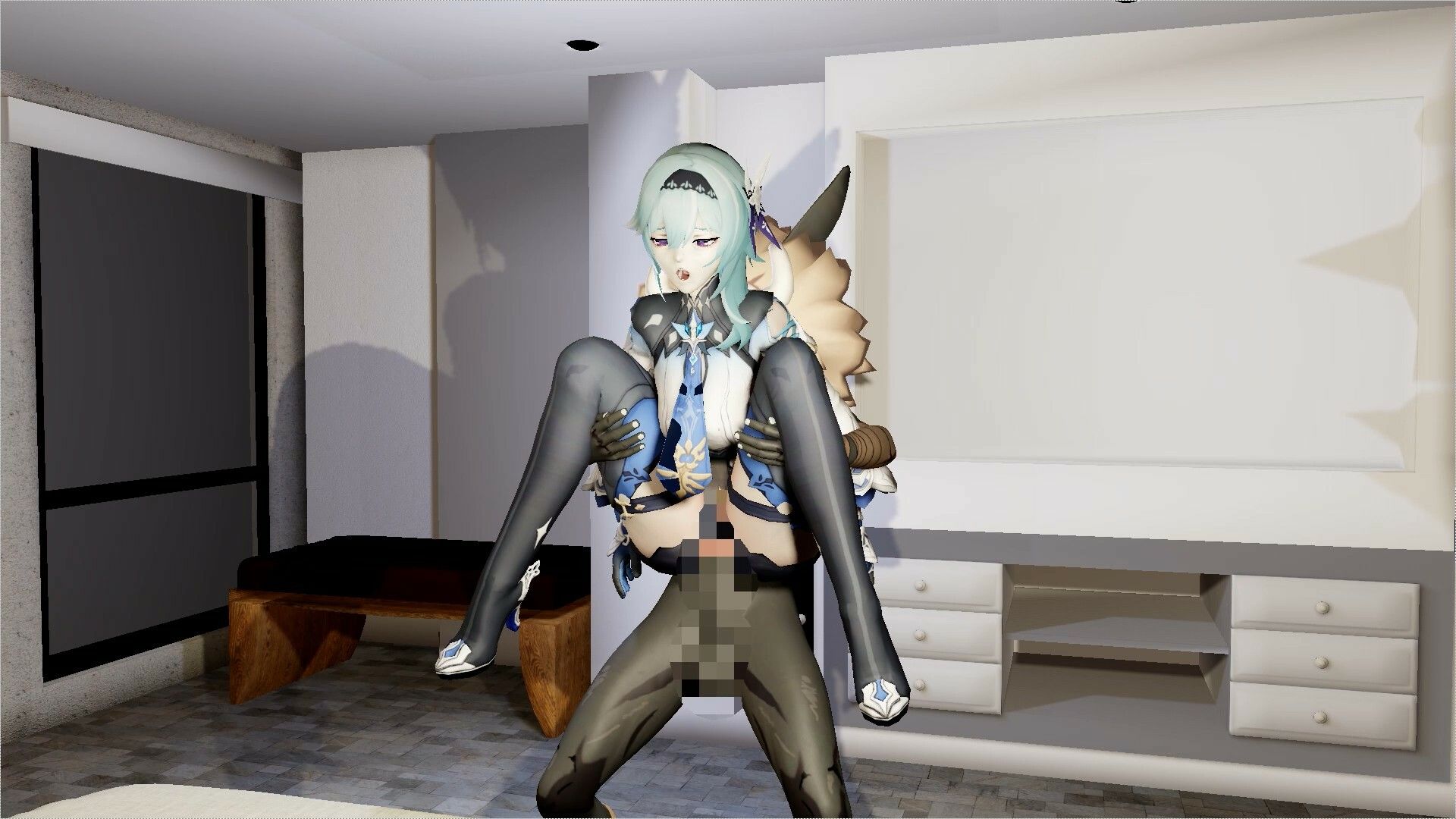 【ROMV286】原神エウルアとヒルチャールの部屋中出しセックス「ンギモヂィィーーー！」