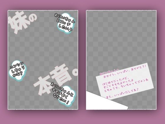 写真集パケコラ素材〜「妹えっち」