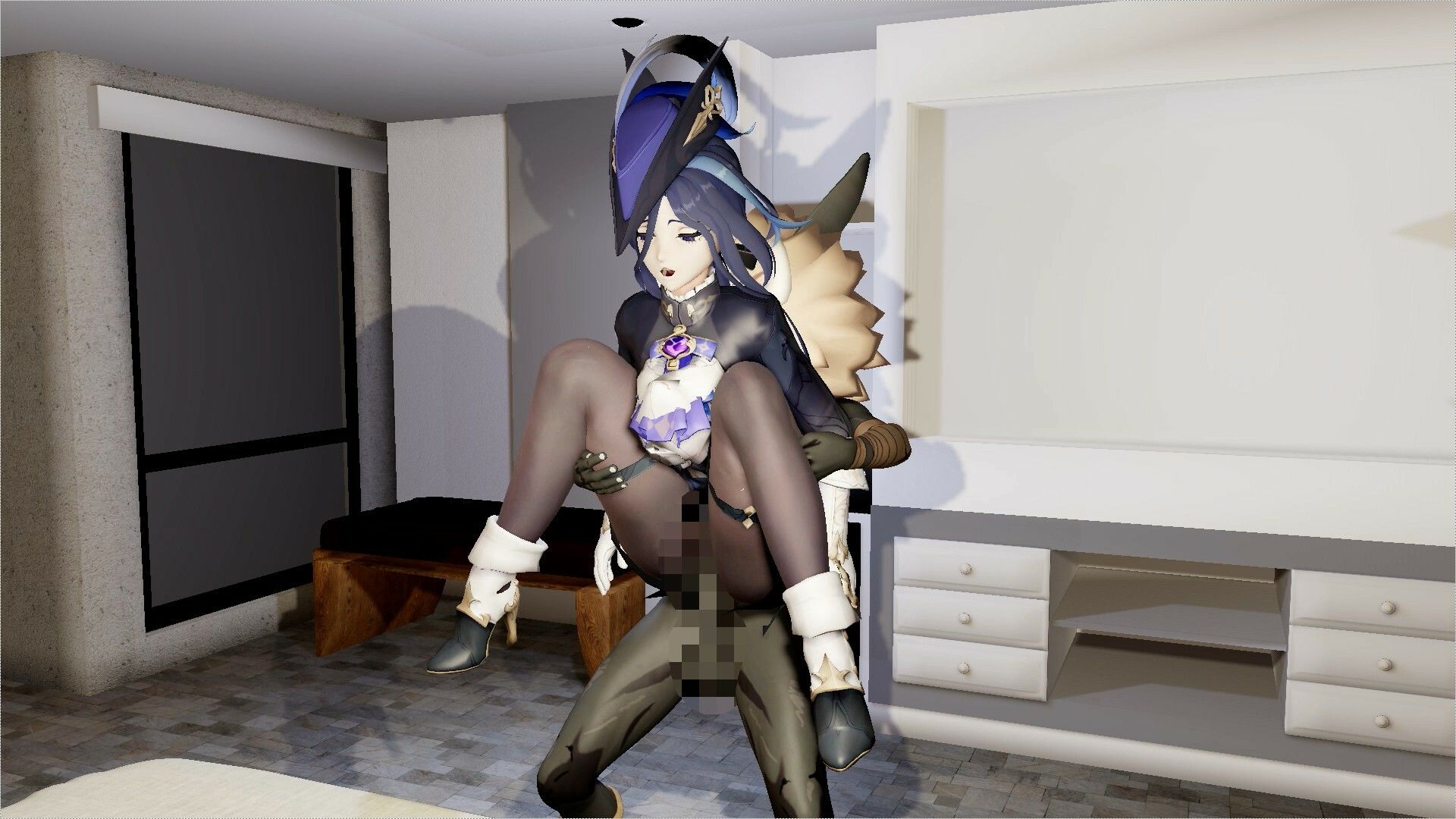 【ROMV288】原神クロリンデとヒルチャールの部屋中出しセックス「ンギモヂィィーーー！」