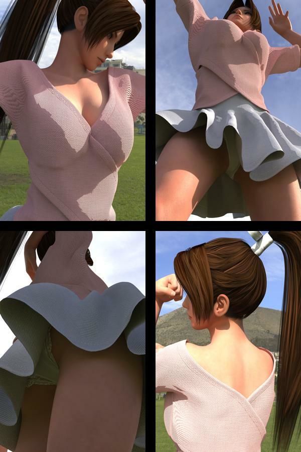 【TD100】元祖セクシー女性格闘家『不知火舞（しらぬいまい）』の写真集SexyNinja-52