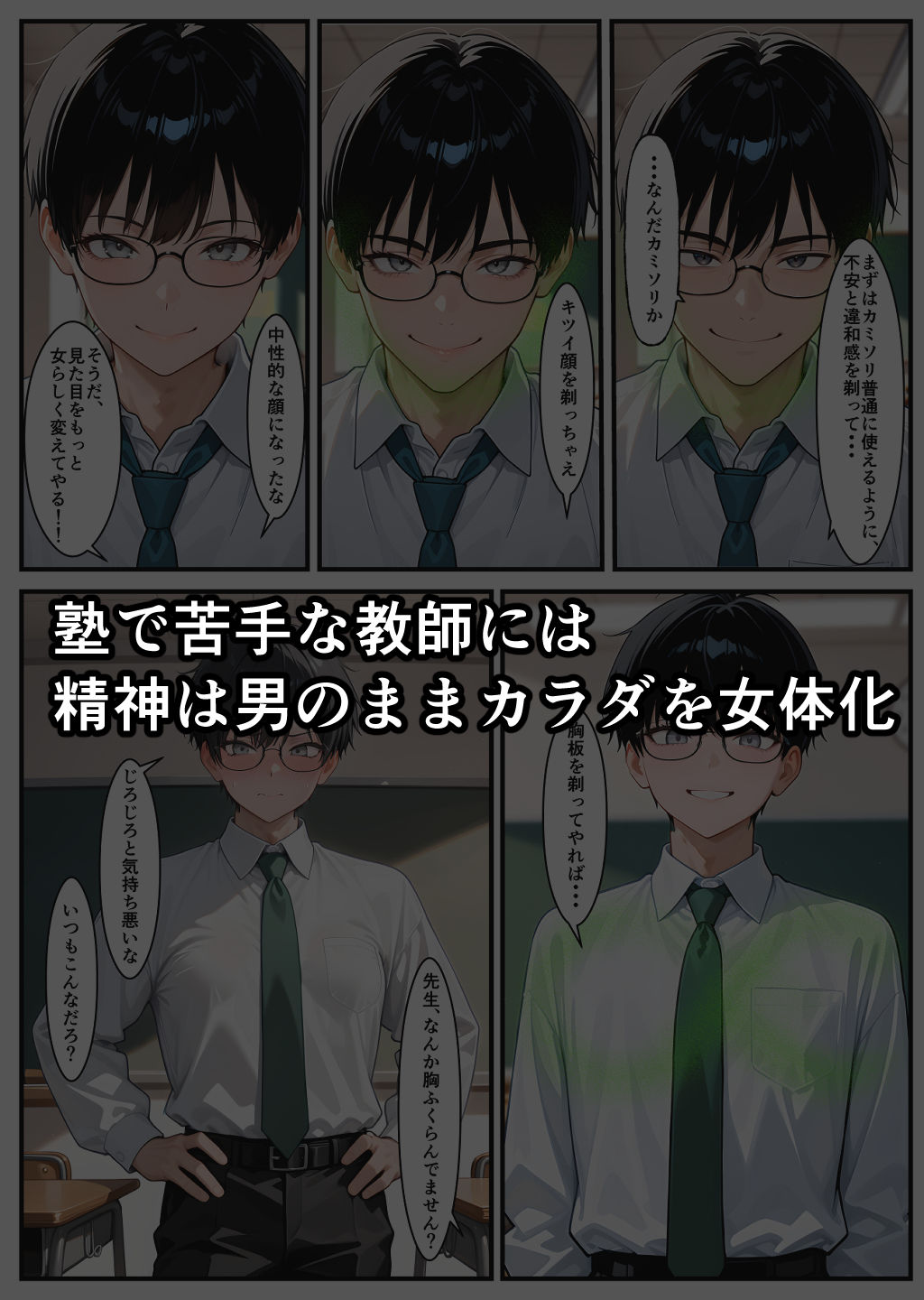 なんでも剃れるカミソリで TSF現実改変