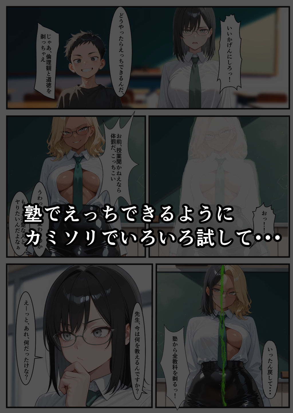 なんでも剃れるカミソリで TSF現実改変