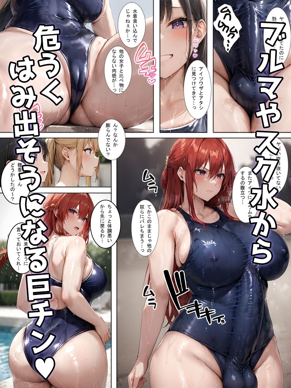 転校生はフタナリJK