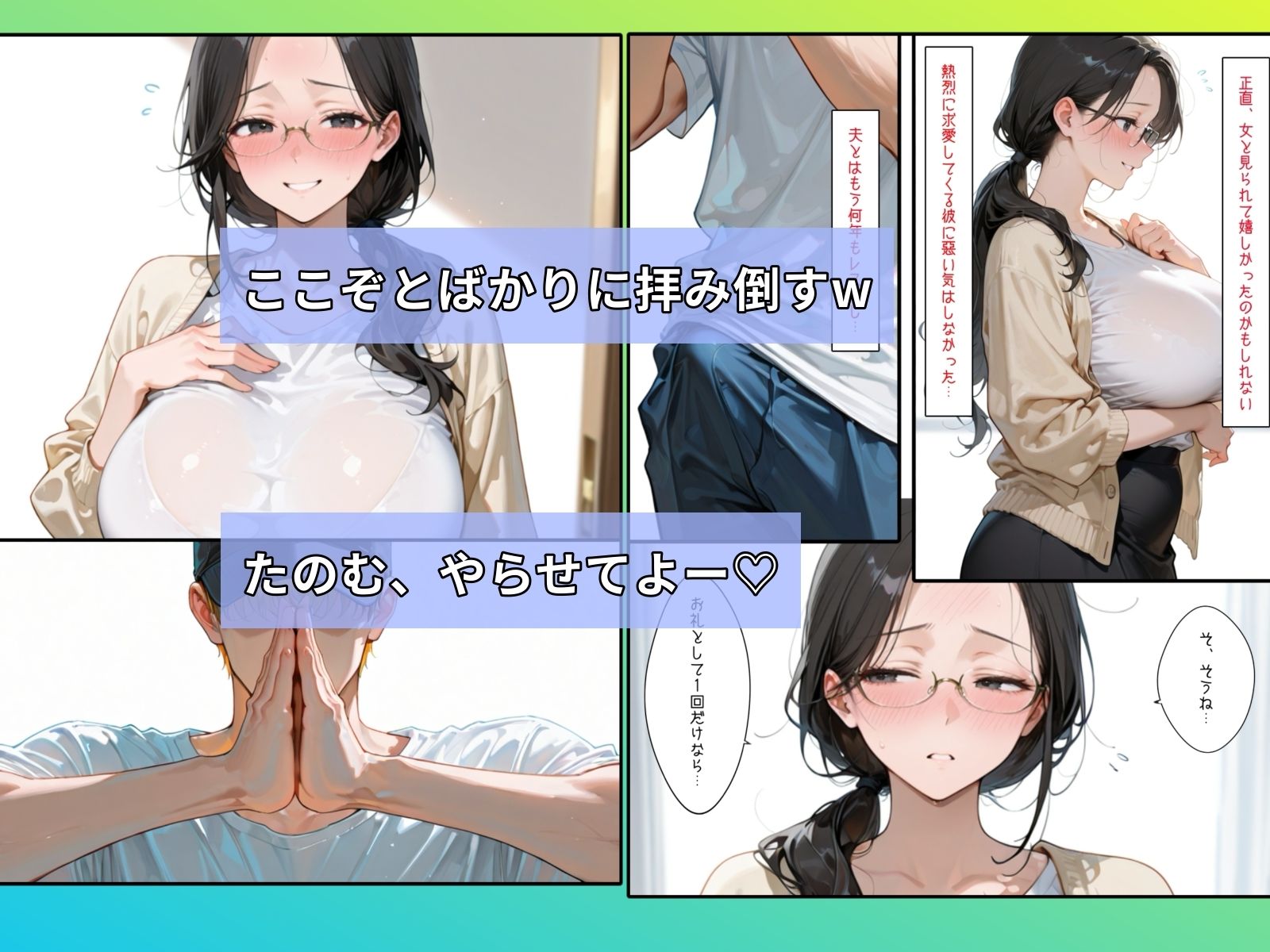 地味な地味な巨乳オバさんをナンパしたら性欲が凄かった話