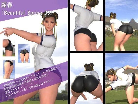 【TD500】最強の元祖格闘女子『春麗（チュンリー）』の写真集 Beautiful_Spring-01から10までの10本セット！