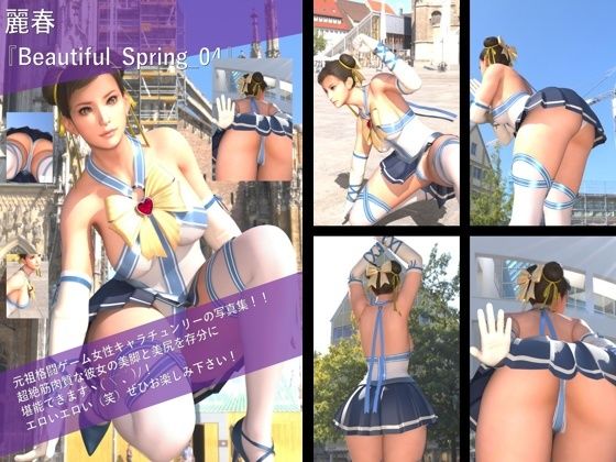 【TD500】最強の元祖格闘女子『春麗（チュンリー）』の写真集 Beautiful_Spring-01から10までの10本セット！