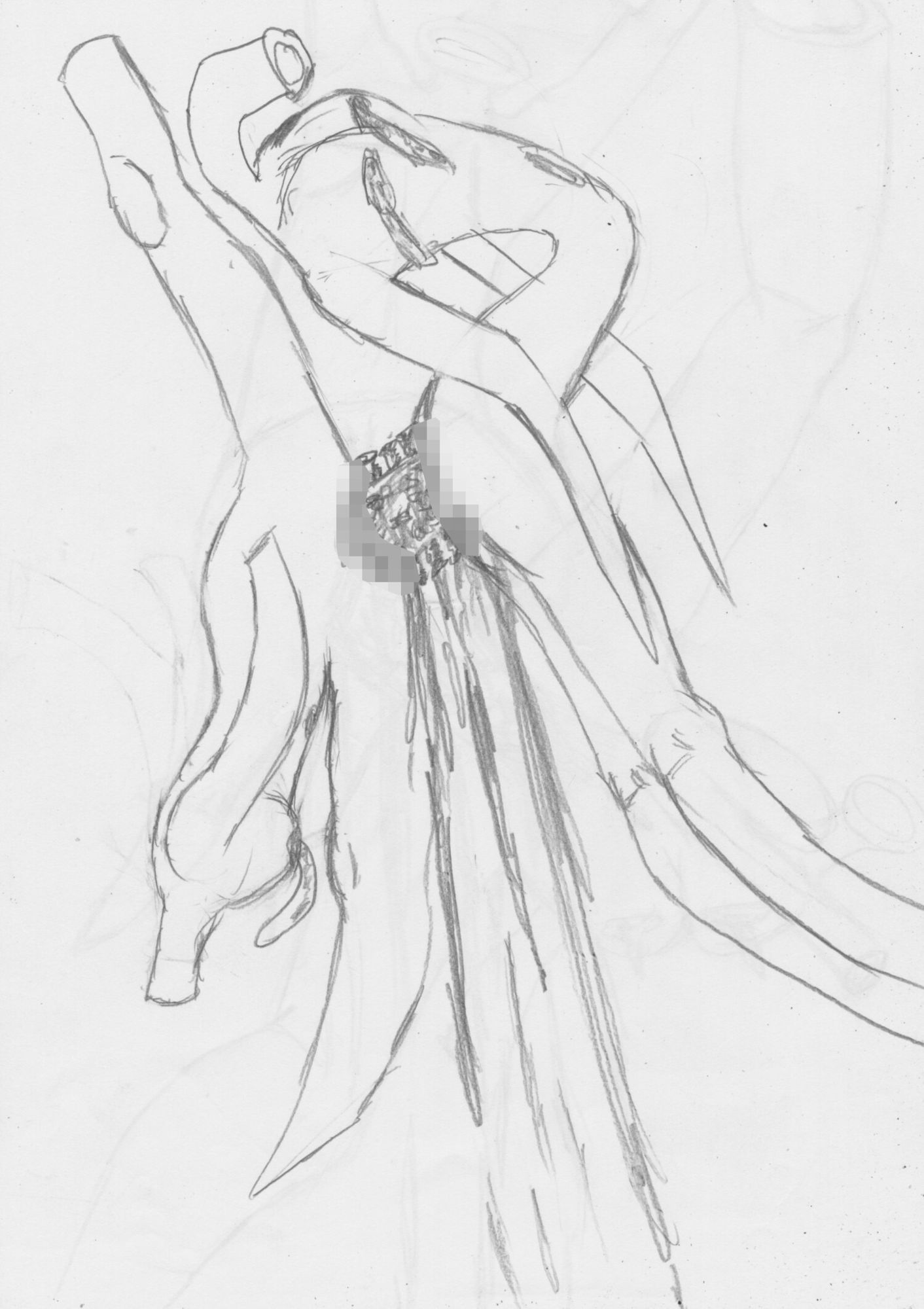 黒よりも黒い黒戯絵集「マネキンポーズ2」