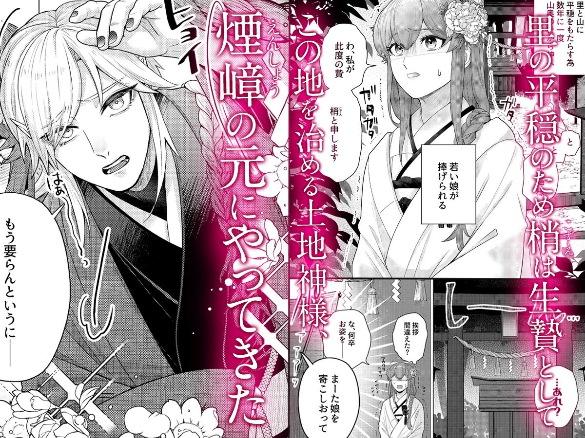 嫁ぎ先は土地神さま一目惚れから始まる溺愛エッチで誰のものかわからされました