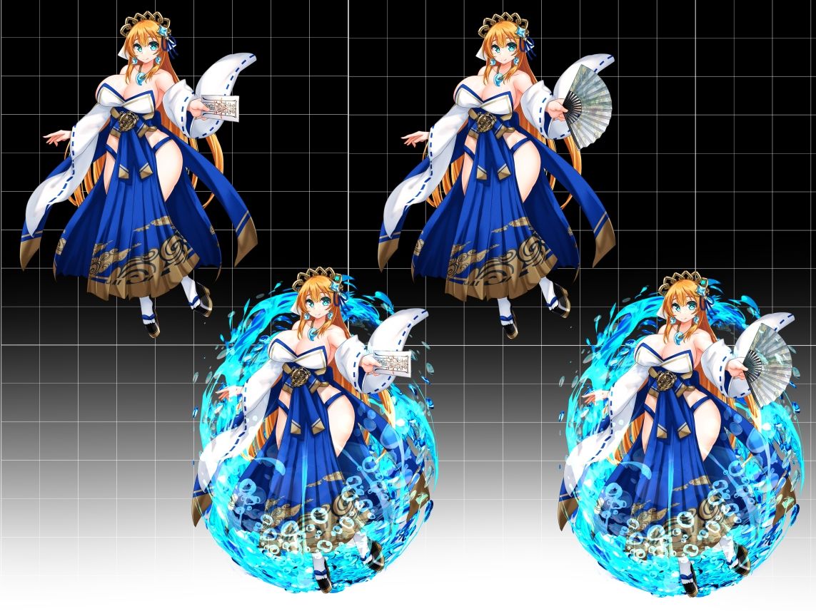 【立ち絵素材】水の巫女