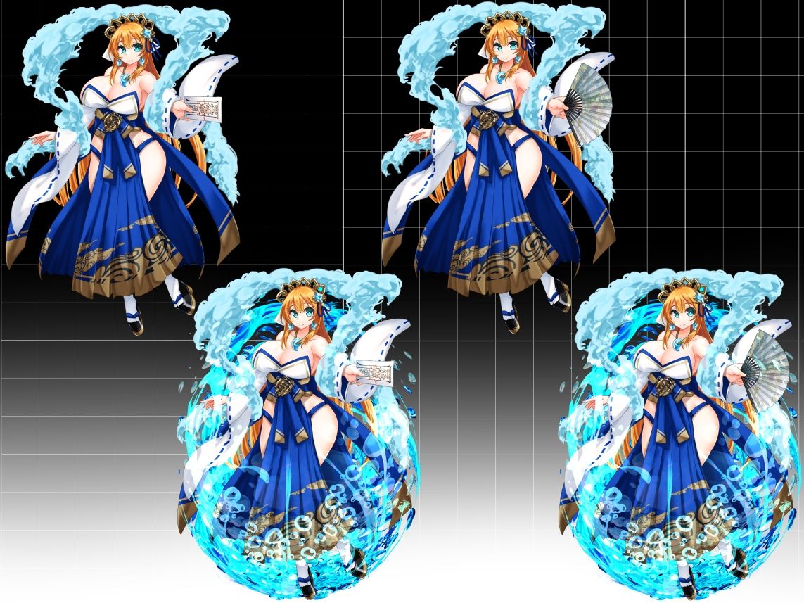 【立ち絵素材】水の巫女