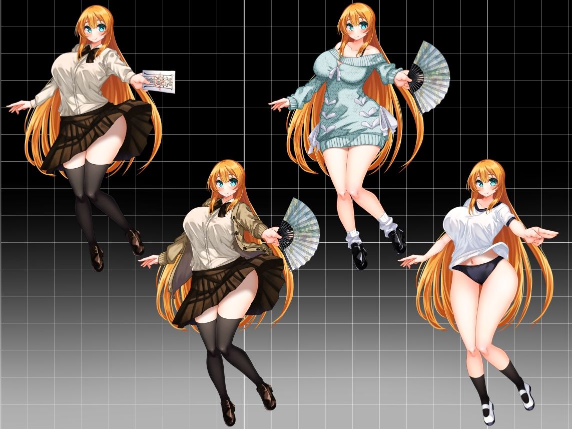 【立ち絵素材】水の巫女