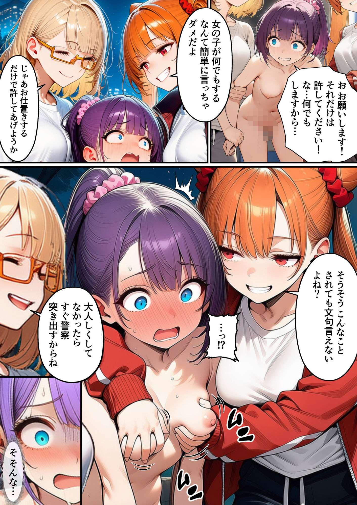 六住姉妹の露出騒動