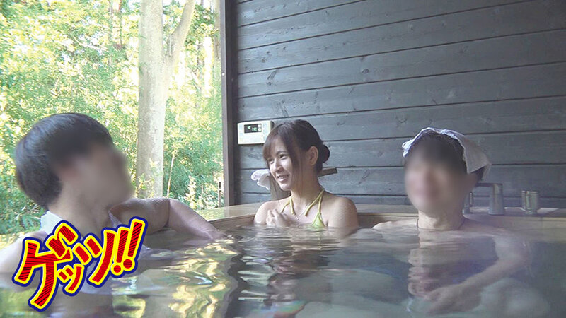 彼氏と旅行中のJDが乱交専用の混浴風呂に入ってしまい、待ち伏せ中のワニ達に痴●され中出し輪●で屈辱イキ!