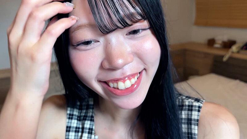 街角で声をかけて口内観察させてもらう 交渉上手な黒髪ギャル かなちゃん