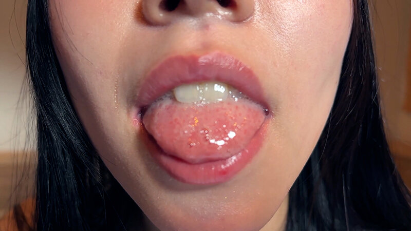 街角で声をかけて口内観察させてもらう 交渉上手な黒髪ギャル かなちゃん