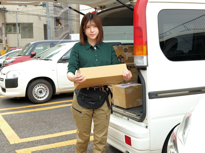 「配送ドライバー 無理やり引き込み非情性交」