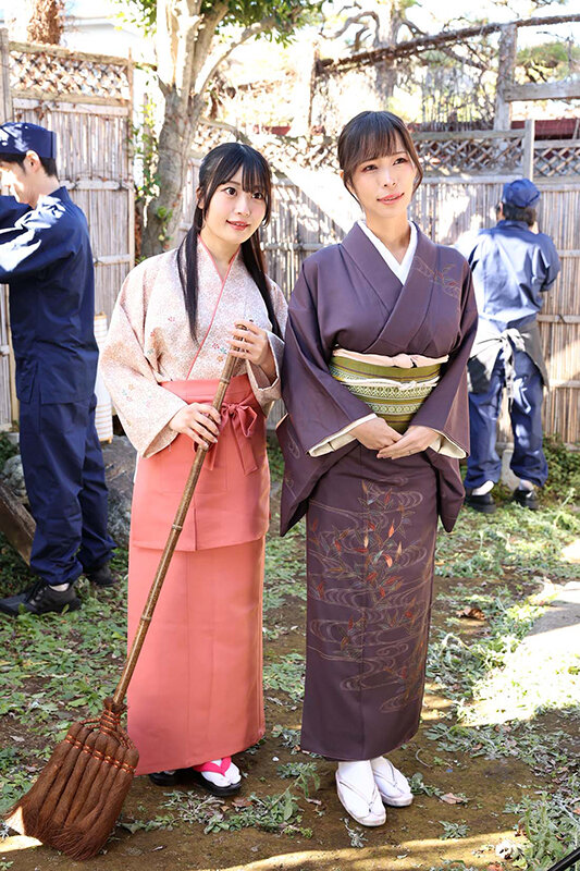 大学サークルで毎年恒例の古民宿住み込みアルバイトで…美人女将とバイト仲間の同級生と重ねた秘密の浮気SEX三角関係