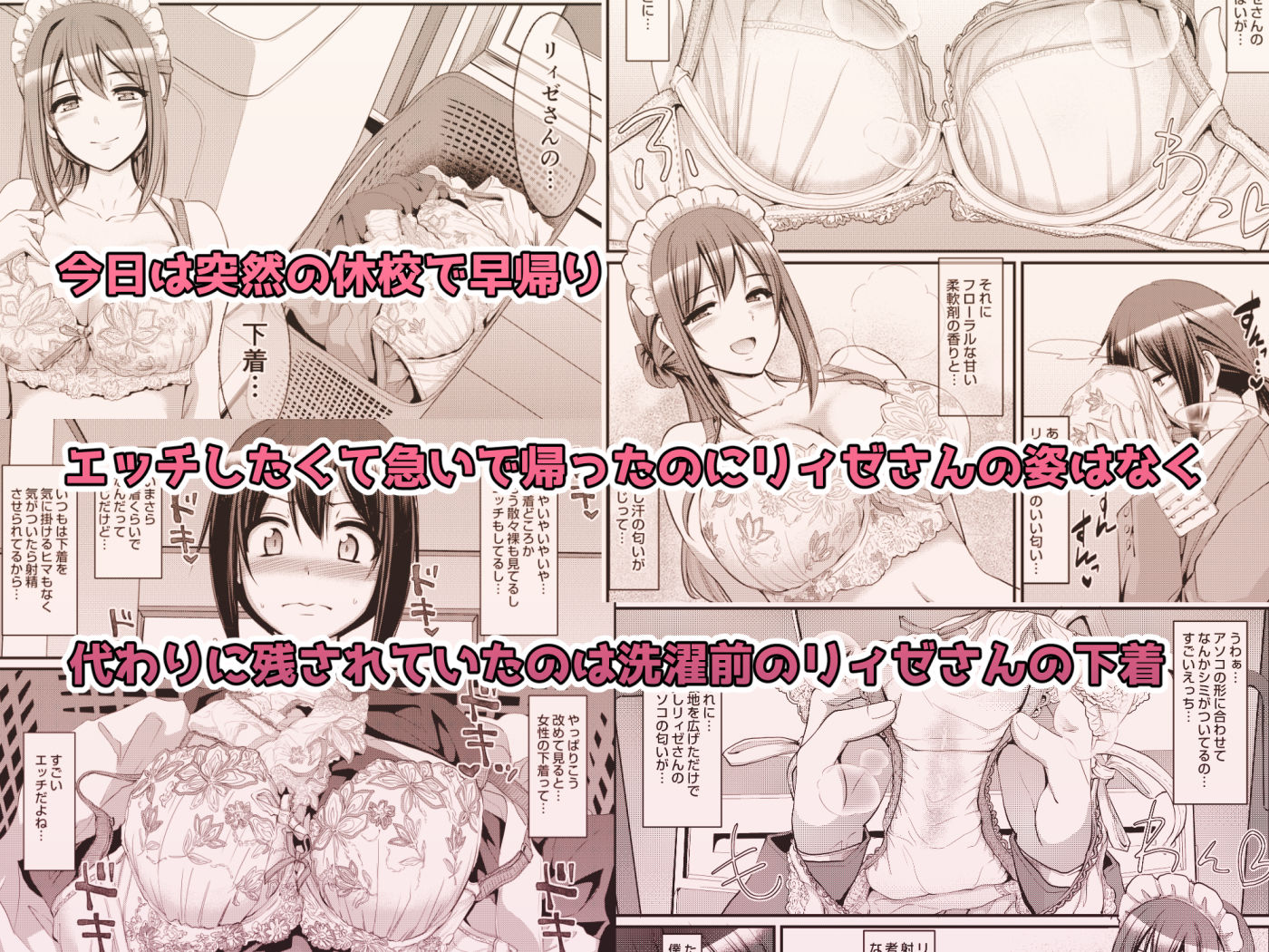 あまあまサキュバスメイドリィゼさん2