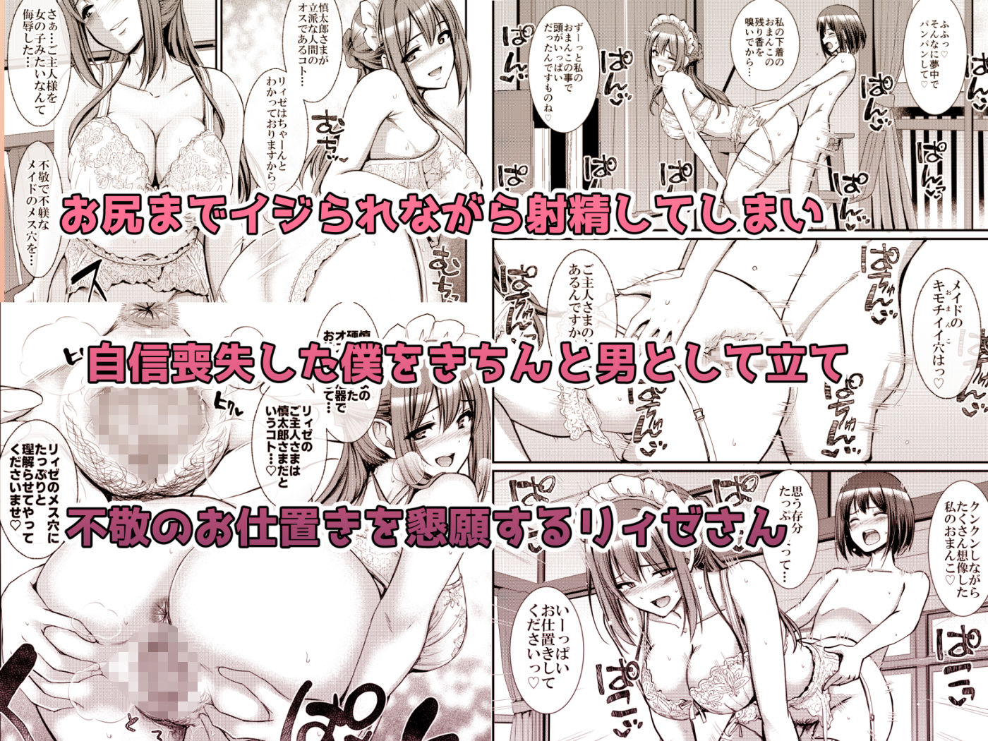 あまあまサキュバスメイドリィゼさん2