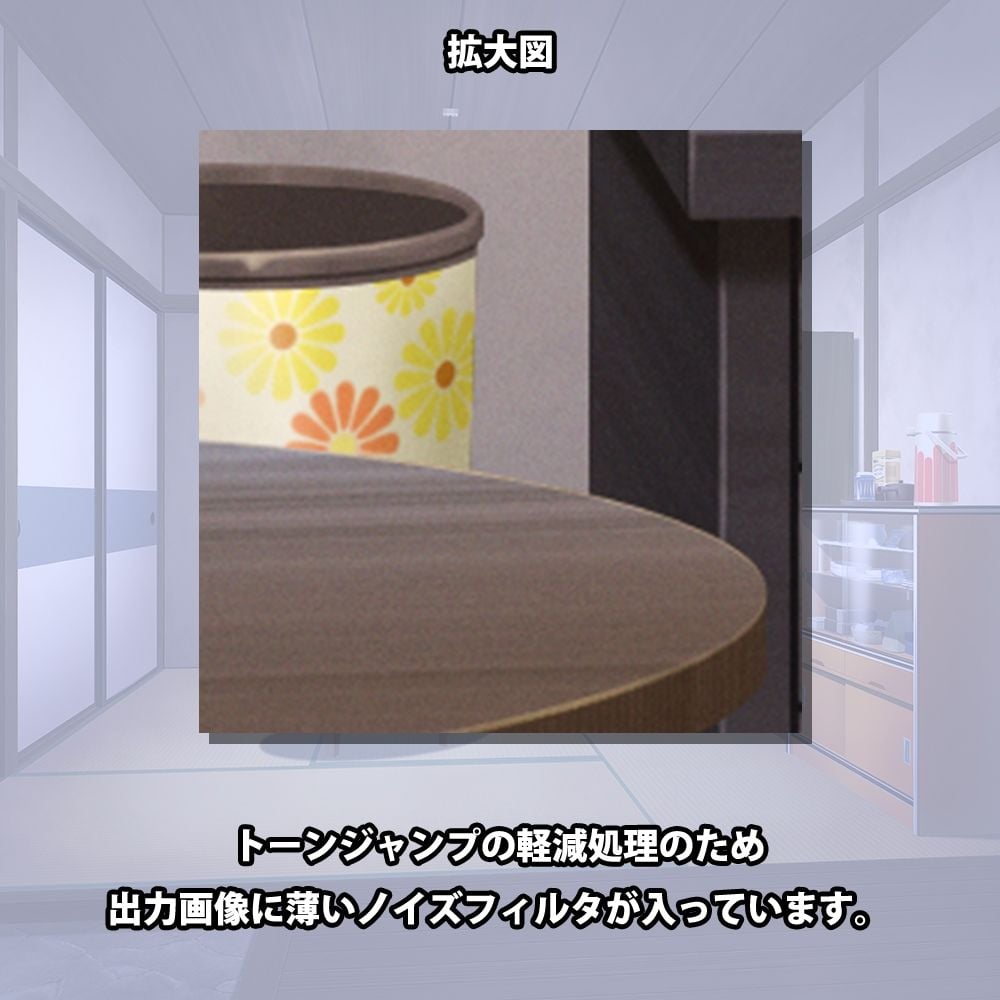 背景素材 昭和っぽい四畳半アパート