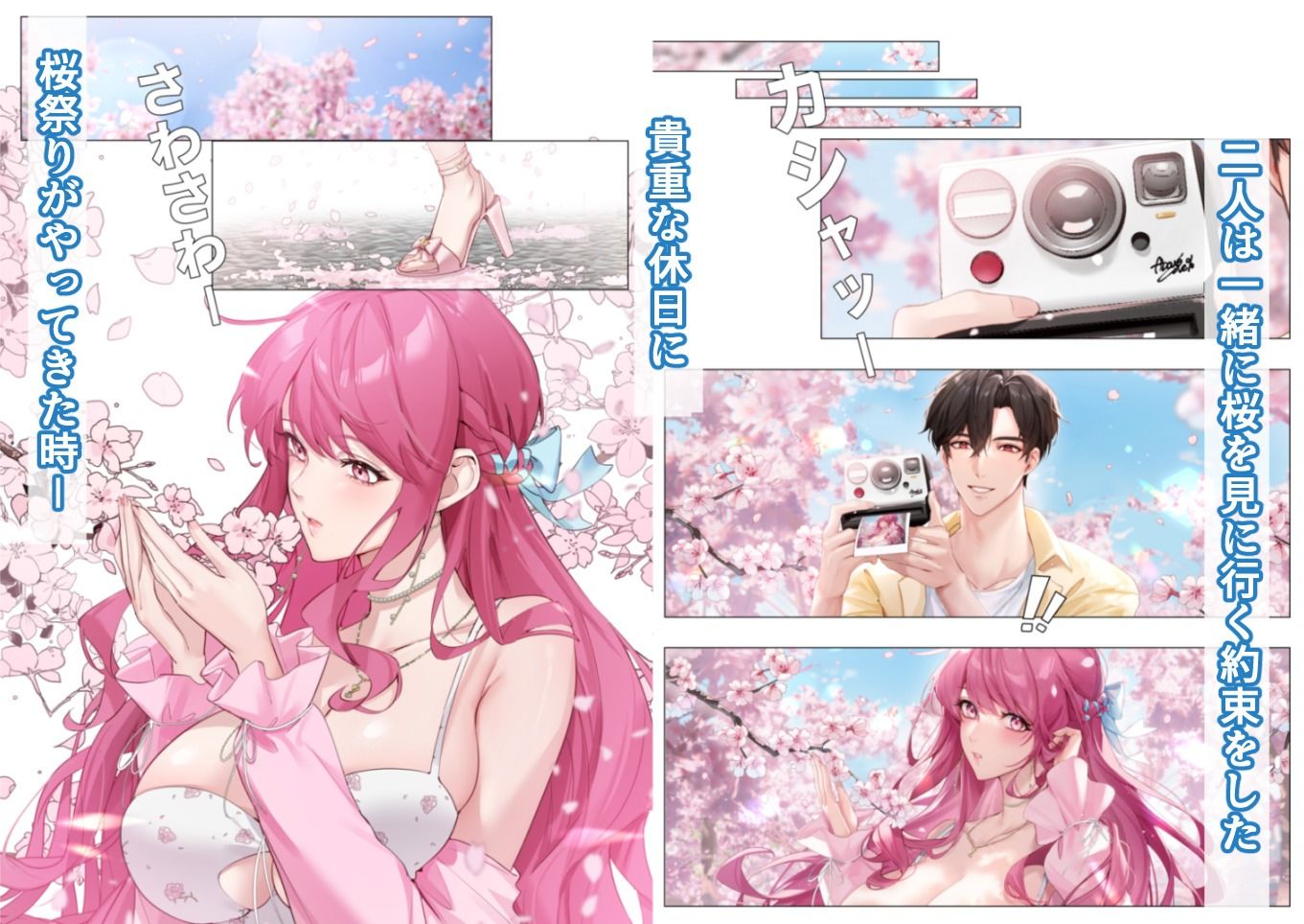 恋について0.1％ vol.1〜久しぶりの花見デート、突然の大雨でも年上彼氏とラブラブに過ごしたい