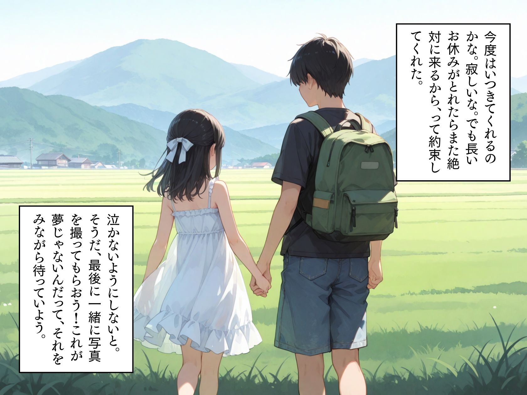 ある夏に田舎の民泊で出会った少女との話。後編