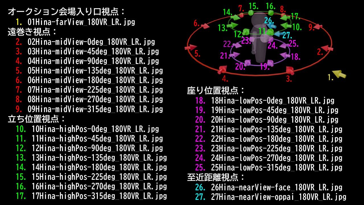 闇オークションで品定め〜商品No1 陽菜〜
