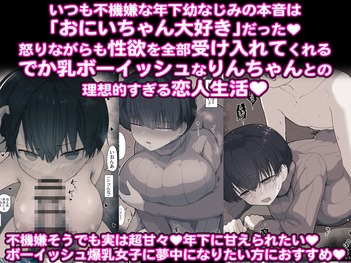 おとなりのでか乳ボーイッシュ年下幼なじみに怒られたいし愛されたい! りんちゃん1 えいいちのまとめ2
