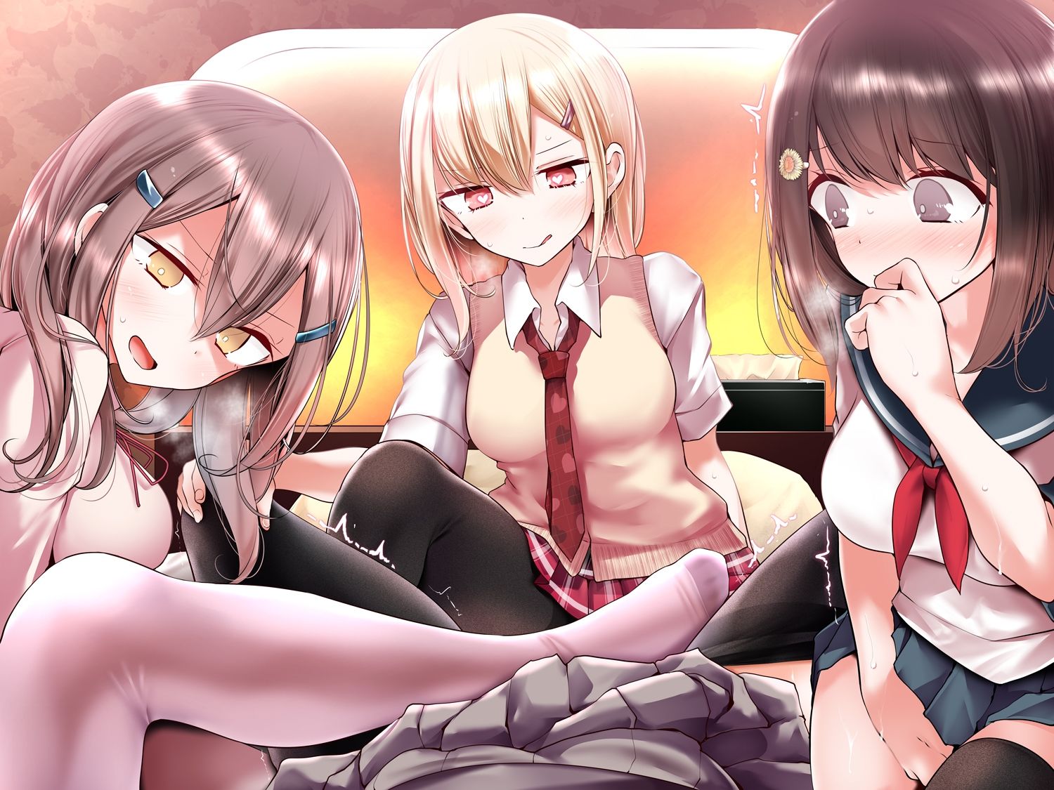 ラブホ女子会で二人がけ催● 友達の前で連続絶頂するあなた（女性用催●音声）