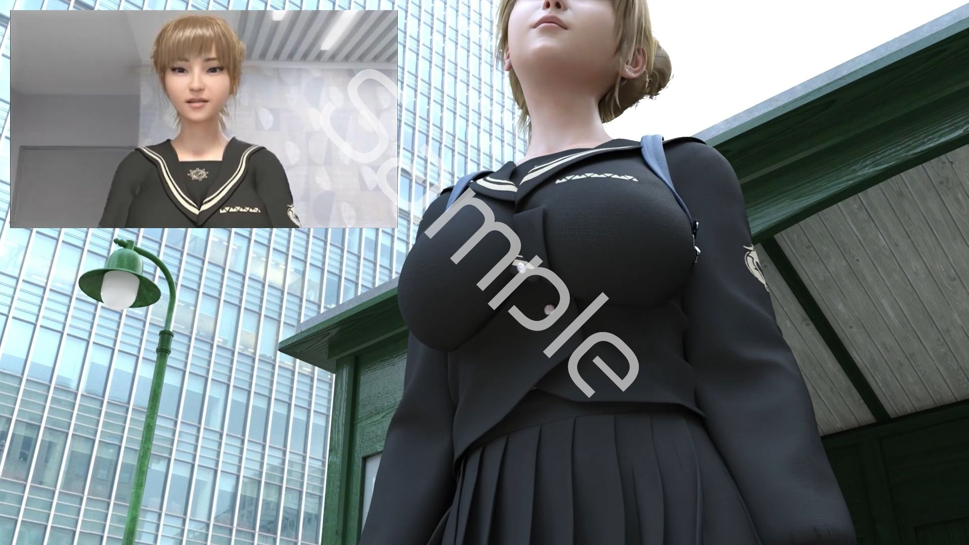 【▲100●100】生徒会長 一ノ瀬廻里・県警からの事情聴取で、自らの盗撮被害動画の確認を強いられる:Vol.R007『早朝の駅でのスカート内逆さ撮り被害（ヒョウ柄パンティ）』