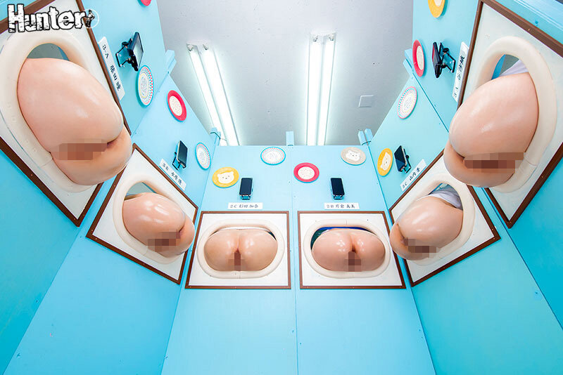 『壁尻展覧会』美術部の文化祭の特設コーナーは女子部員たち自らの生尻を展示する壁尻！見て触れて挿れて楽しめるスケベすぎる芸術作品の展覧会！