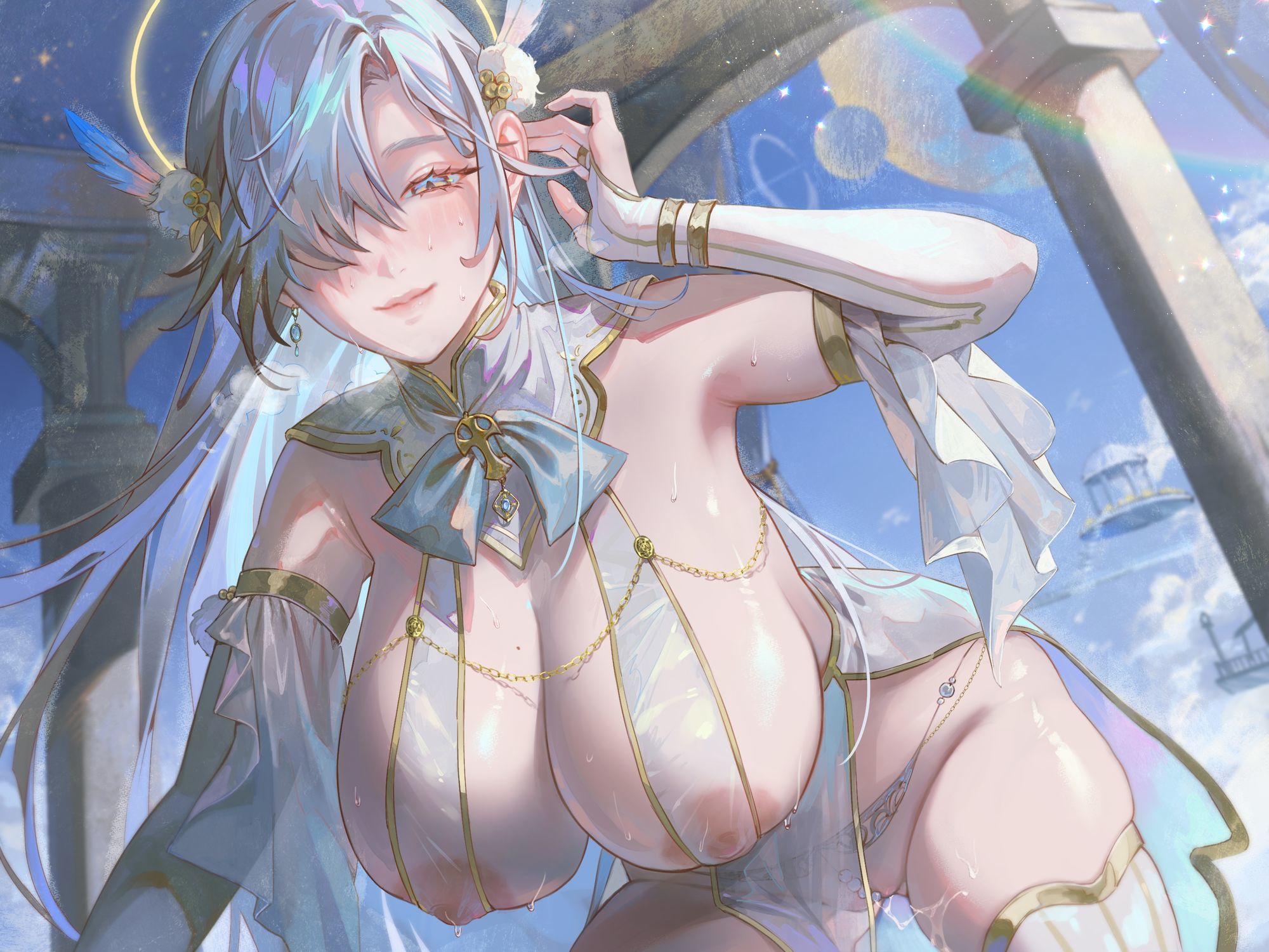 【圧倒的ヒロイン優位】女神性欲解放 〜甘々ガチ恋×無声オホ×種付け交尾〜