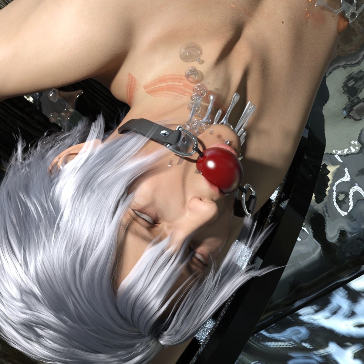 シャウの浣腸プール部屋2