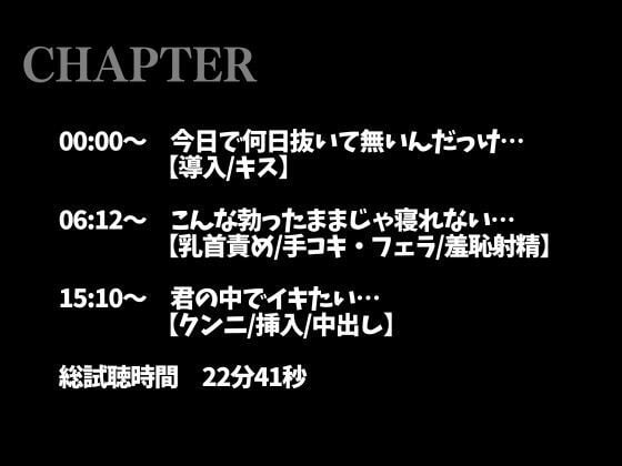えっちな提案にしぶしぶ従うドM溺愛わんこ〜「ここに射精して！」ヤダヤダそんな恥ずかしいことできな…い、、イクッ！〜（CV:がく×シナリオ:咲夜）