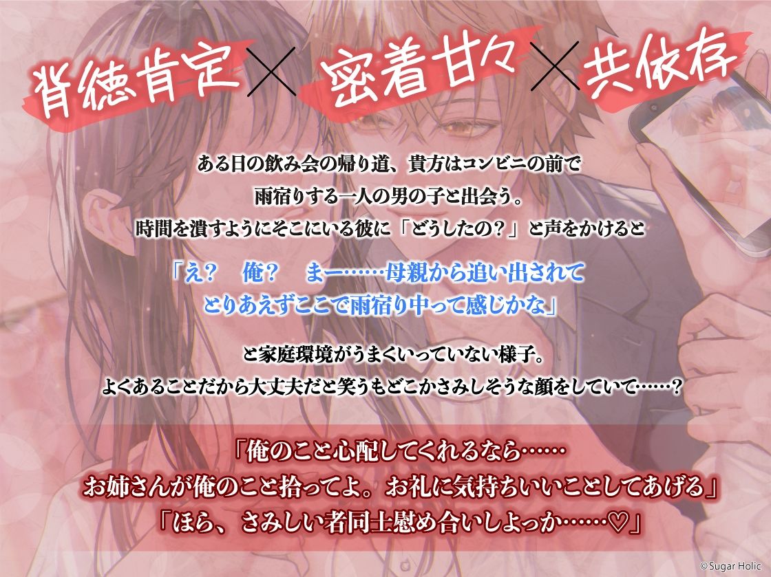 悪い子、拾いました〜家出中の男の子に声をかけたら、気持ちいいお礼（生ハメセックス）でたっぷりわからされた話【イケないことって気持ちいい】
