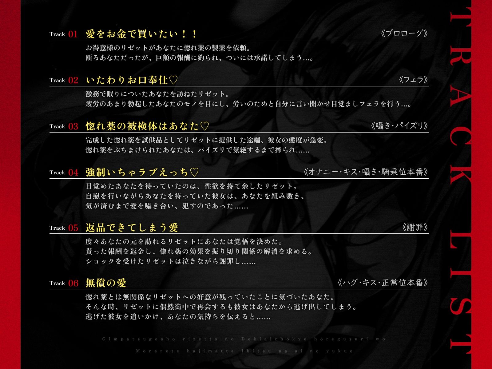 銀髪豪商リゼットの溺愛調教〜惚れ薬を盛られて始まった歪な愛の行方〜【KU100収録】