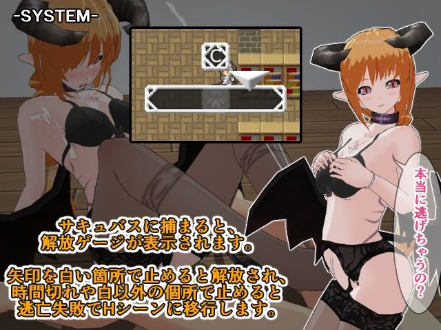 淫魔キャッスル-誘惑に満ちたサキュバスのささやき-