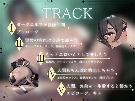 【CV.夏目ミカコ様xバイノーラル】ダークエルフは人間との交尾で闇の魔法を使ってもOKです!?