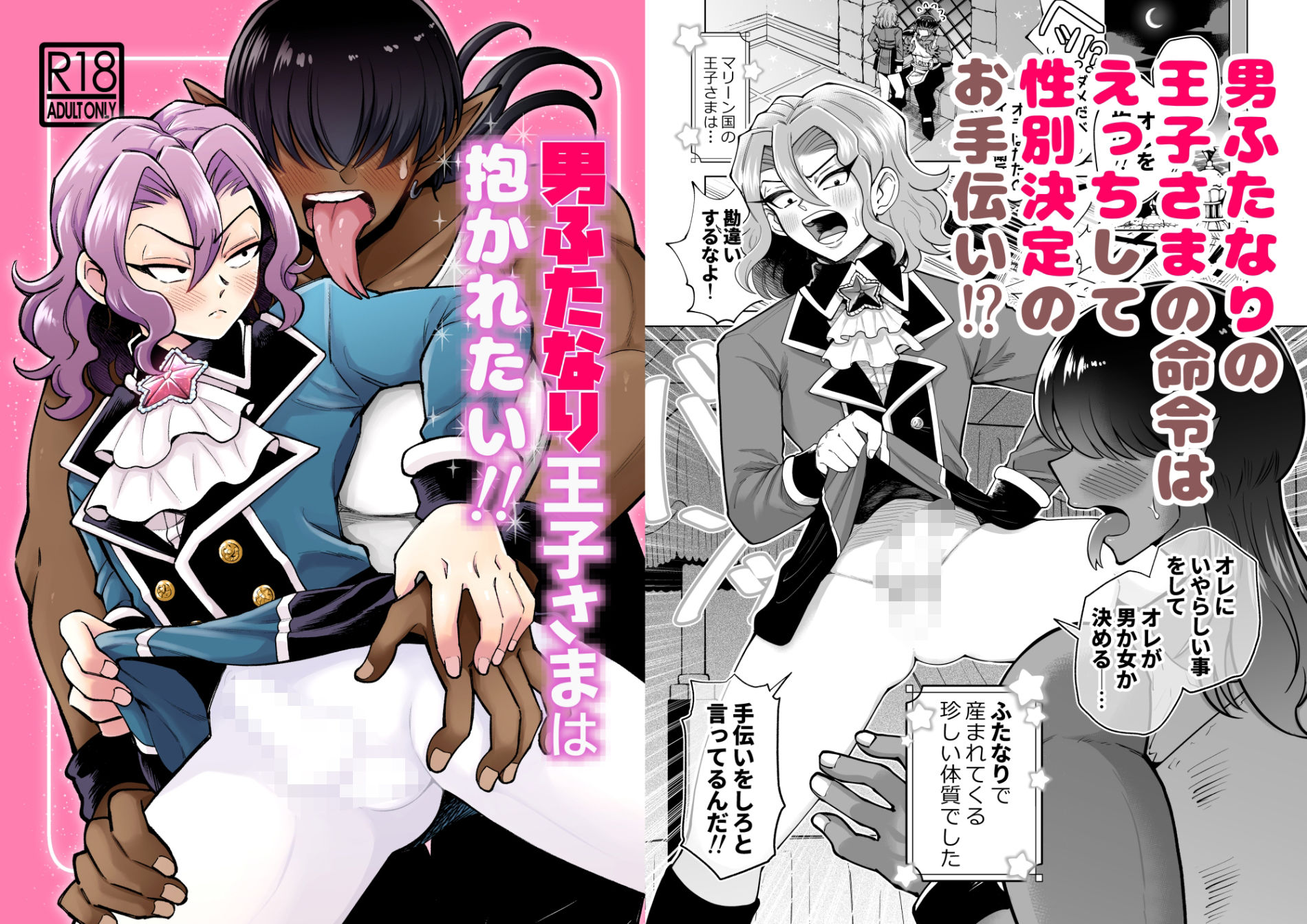 男ふたなり王子さまは抱かれたい！！