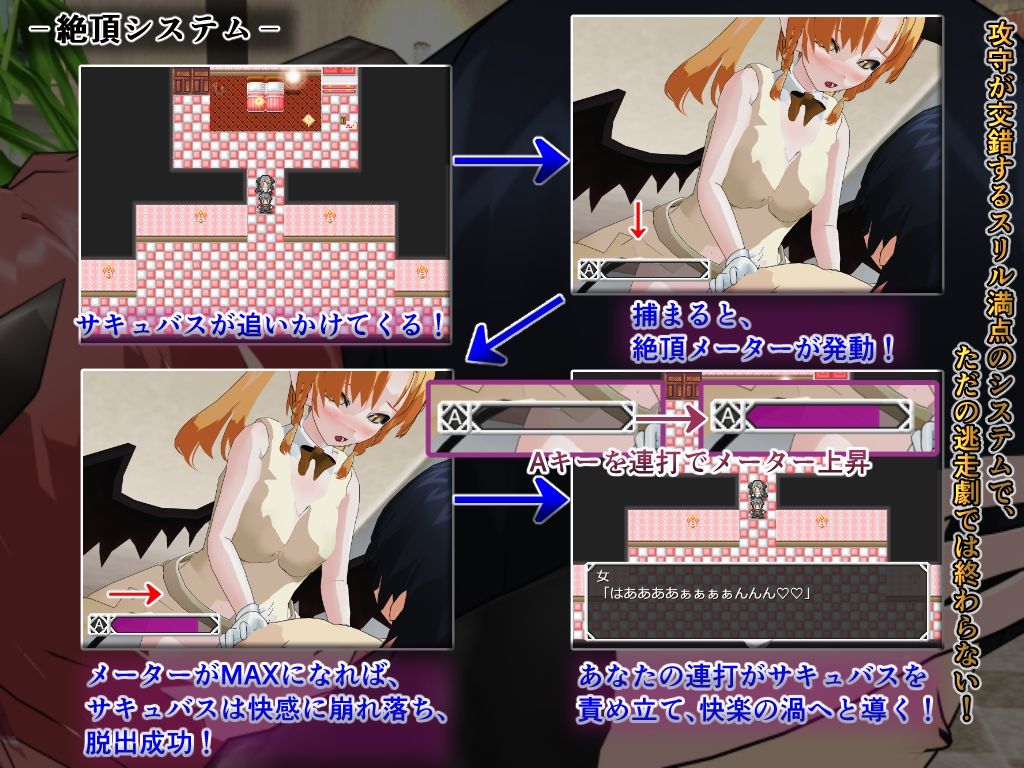 サキュバスの棲む淫欲の館