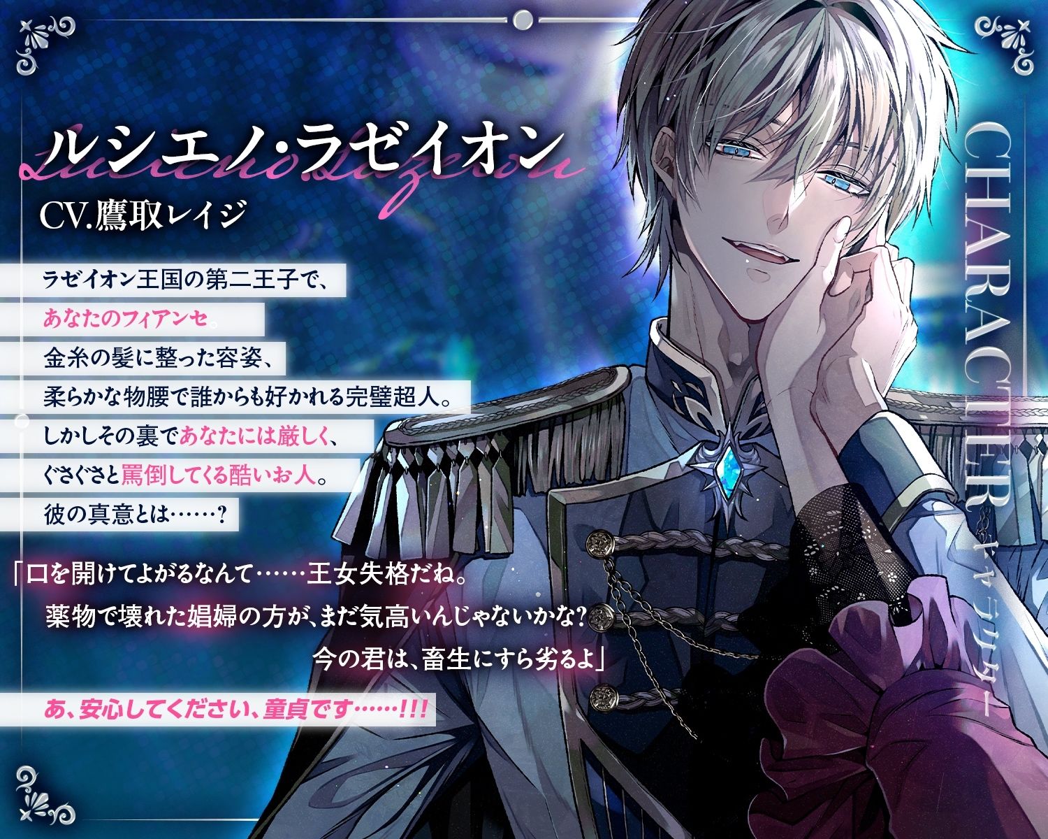 「大嫌いだよ。僕だけのお姫様」私にだけ意地悪な、理想の王子様〜氷のような青き瞳。彼の『嫌悪』が離してくれない〜