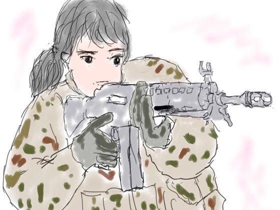 戦え女性自衛官 捕まったら性奴●