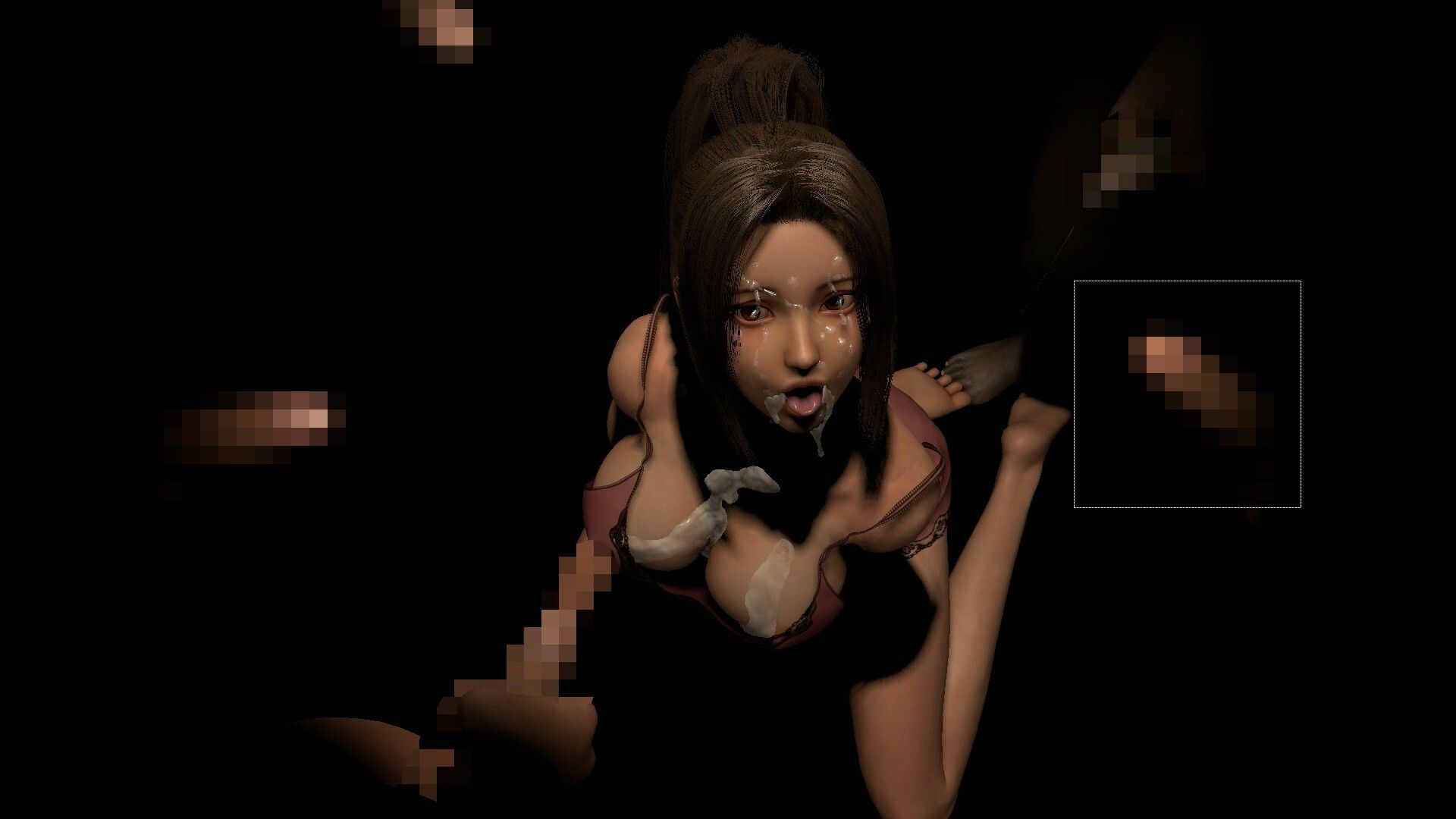 【ROMV296】不知火舞B しらぬいまい「5人からぶっかけ」