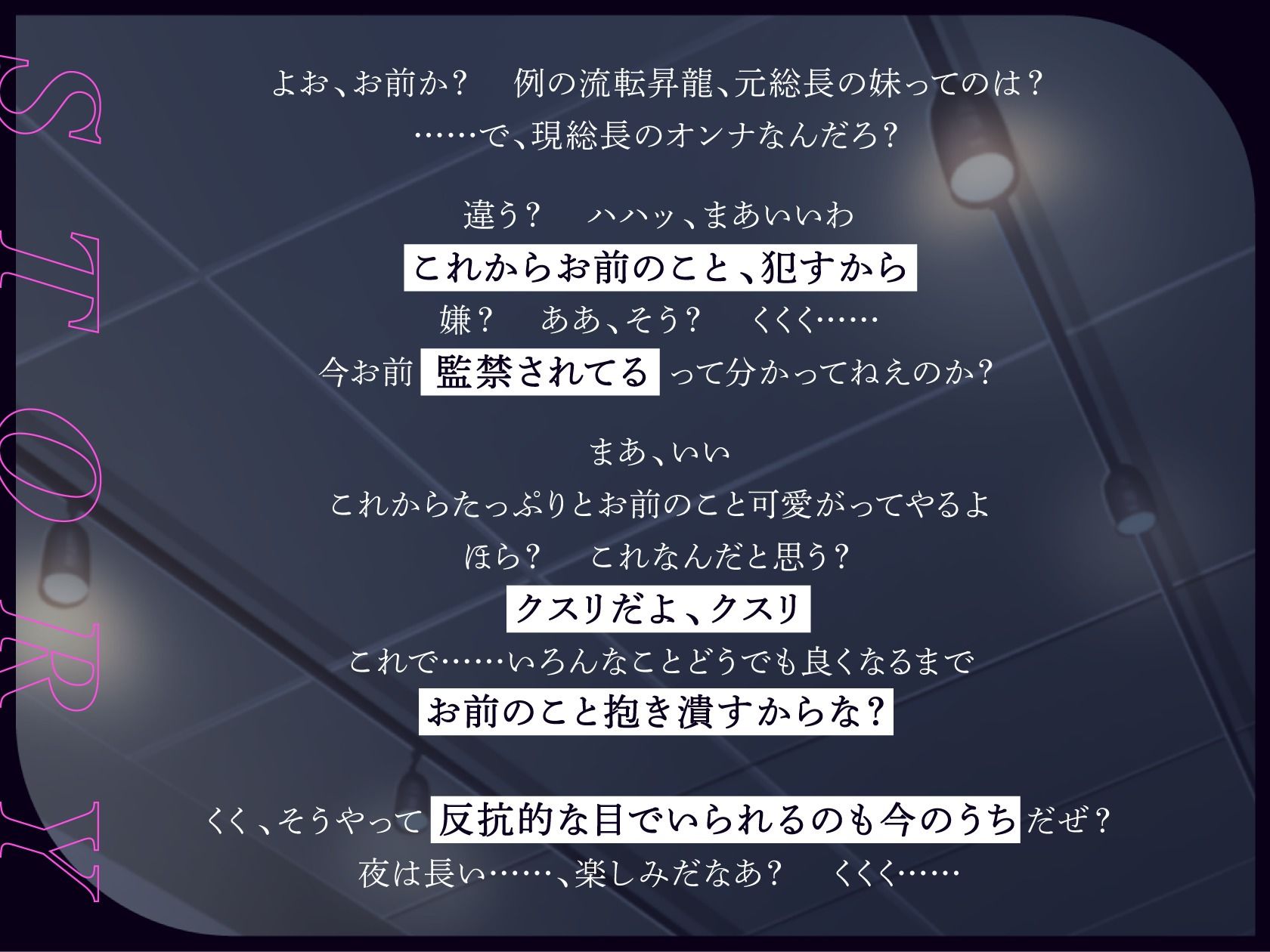 キメセク服従監禁ネトラレレ○プ〜アナタがメス堕ちするまで続く、ドS膣ボコ陥落セックス〜